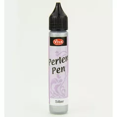   ViVa Decor Folyékony "gyöngy" - 28 ml - Silver - Pearl Pen (1 db)