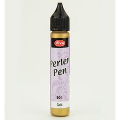   ViVa Decor Folyékony "gyöngy" - 28 ml - Gold - Pearl Pen (1 db)