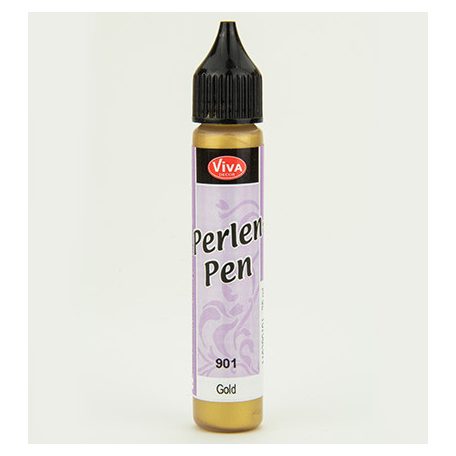 ViVa Decor Folyékony "gyöngy" - 28 ml - Gold - Pearl Pen (1 db)