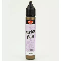   ViVa Decor Folyékony "gyöngy" - 28 ml - Bronze - Pearl Pen (1 db)