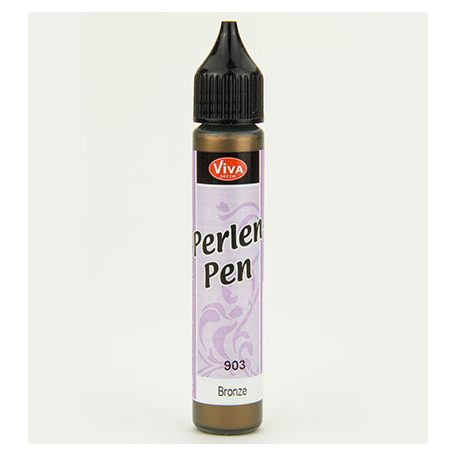 ViVa Decor Folyékony "gyöngy" - 28 ml - Bronze - Pearl Pen (1 db)