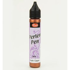   ViVa Decor Folyékony "gyöngy" - 28 ml - Copper - Pearl Pen (1 db)