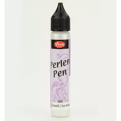   ViVa Decor Folyékony "gyöngy" - 28 ml - Ice white - Pearl Pen (1 db)