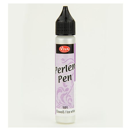 ViVa Decor Folyékony "gyöngy" - 28 ml - Ice white - Pearl Pen (1 db)