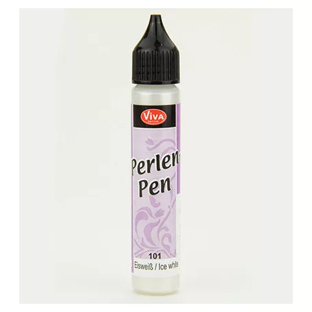 ViVa Decor Folyékony "gyöngy" - 28 ml - Ice white - Pearl Pen (1 db)