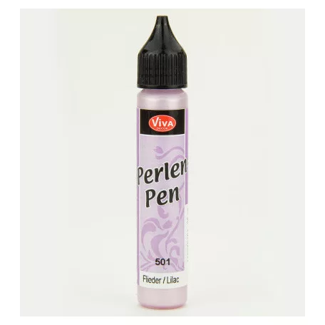 ViVa Decor Folyékony "gyöngy" Halványlila - 28 ml - Lilac - Pearl Pen (1 db)