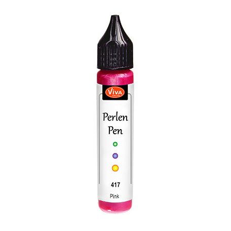 ViVa Decor Folyékony "gyöngy" - 28 ml - Pink - Pearl Pen (1 db)