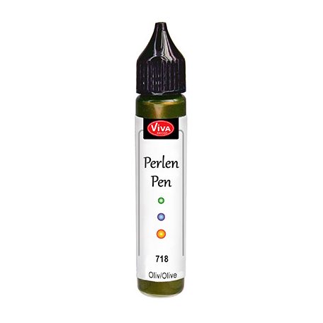 ViVa Decor Folyékony "gyöngy" - 28 ml - Olive - Pearl Pen (1 db)
