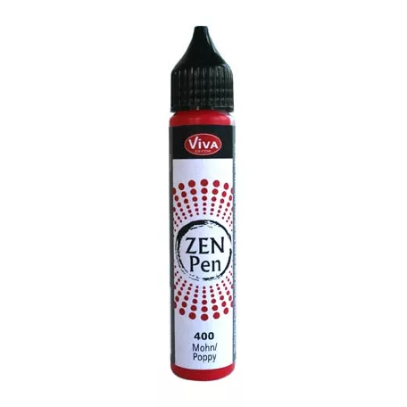 ViVa Decor Pontozó toll - 28ml - Poppy - Zen Pen (1 db)
