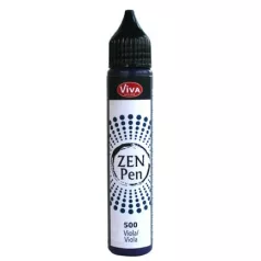 ViVa Decor Pontozó toll - 28ml - Viola - Zen Pen (1 db)