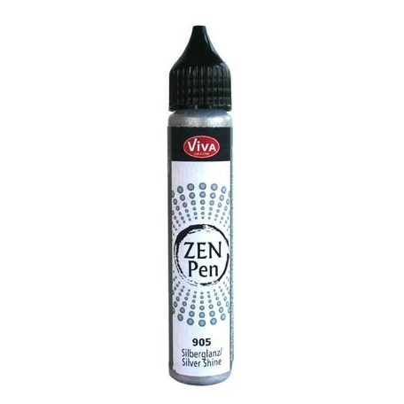 ViVa Decor Pontozó toll - 28ml - Silver luster - Zen Pen (1 db)