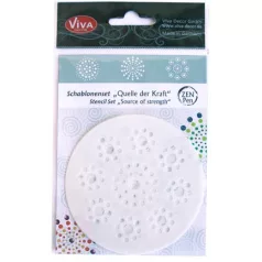   ViVa Decor Pontozó stencil - Source of strength - Zen Pen (3 db)