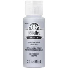   Folkart Akrilfesték - matt - 59 ml - Gray Frost - Acrylic Matte (1 db)
