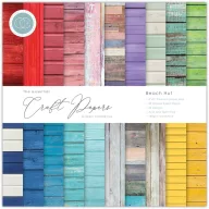   Craft Consortium Papírkészlet 8" (20 cm) - Beach Hut (30 lap)