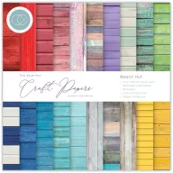   Craft Consortium Papírkészlet 6" (15 cm) - Beach Hut (40 lap)
