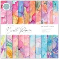   Craft Consortium Papírkészlet 8" (20 cm) - Drops Candy (30 lap)