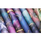 Craft Consortium Papírkészlet 6" (15 cm) - Ink Drops Midnight (40 lap)