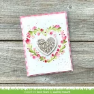 Lawn Fawn Szilikonbélyegző LF3305 - Magic Heart Messages - Clear Stamps (1 csomag)