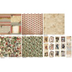   LaBlanche Scrapbook papírkészlet 12" (30 cm) - RoyalChristmas - Designpapiere & Tags (1 csomag)
