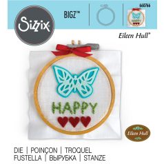   SIZZIX vágósablon 660766, Embroidery Hoop Eileen Hul/ Sizzix Bigz Die (1 db)
