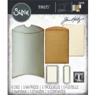 SIZZIX vágósablon 666568 - Vault Pillow Box + Bag - Tim Holtz - Thinlits Die Set  (1 csomag)