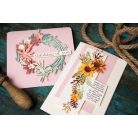 SIZZIX vágósablon 666563 - Vault Funky Floral Wreath - Tim Holtz - Thinlits Die Set  (1 csomag)