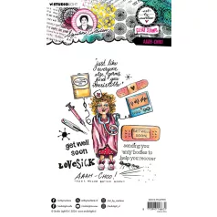   Szilikonbélyegző Aaah Choo! - Art by Marlene - ABM Clear Stamp (1 csomag)