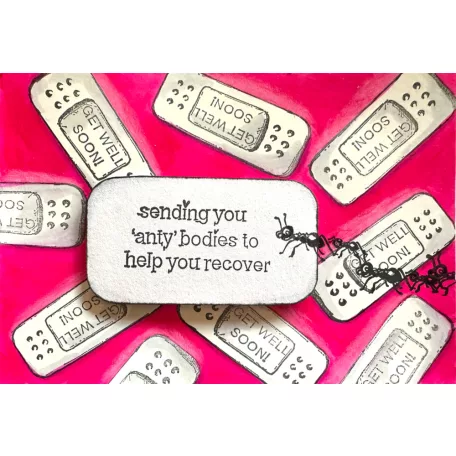 Szilikonbélyegző Aaah Choo! - Art by Marlene - ABM Clear Stamp (1 csomag)