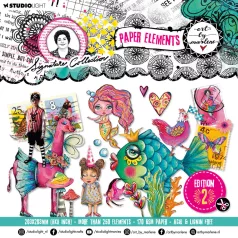   Kivágatok Paper Elements Edition 2 - Art by Marlene - ABM Paper Elements (1 csomag)