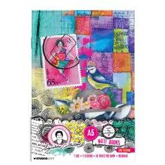   Jegyzetfüzet Notebook Set of 3 - A5 -  Art by Marlene - ABM Notebook (1 db)