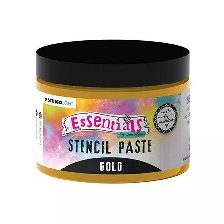 Stencil paszta Gold Metallic - Art by Marlene - ABM Stencil Paste (1 db)