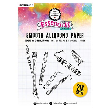 Scrapbook papírkészlet A5 - Allround Paper - Art by Marlene - ABM Paper Pad (1 csomag)