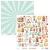 Mintay Papers Scrapbook papír 12" (30 cm) - Kivágóív - Elements - Playtime (1 lap)
