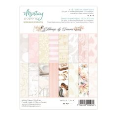  Mintay Papers Papírkészlet 6"x8" (15x20 cm) - Paper Pad - Always & Forever (24 lap)