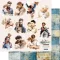 Alchemy of Art Kivágóív 12" (30 cm) - The Men's World - Double-sided paper (1 ív)