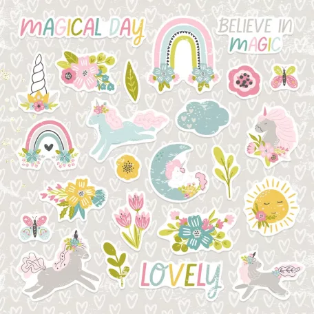 Memory Place Kivágatok - Magical Wonders - Ephemera (1 csomag)