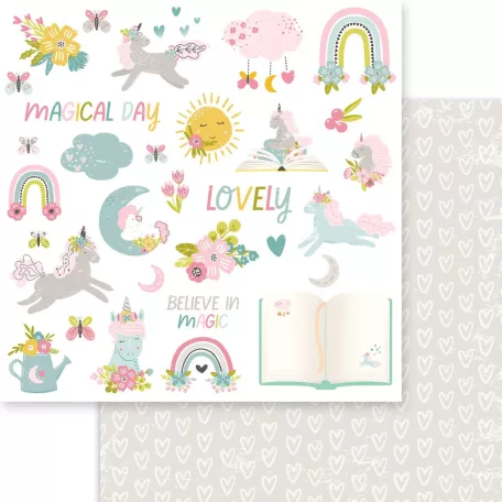 Memory Place Papírkészlet 12" (30 cm) - Magical Wonders - Collection Paper Pack (12 lap)
