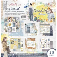   Memory Place Papírkészlet 12" (30 cm) - Good Life Shine - Collection Paper Pack (12 lap)