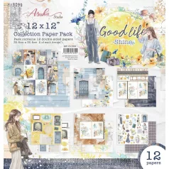   Memory Place Papírkészlet 12" (30 cm) - Good Life Shine - Collection Paper Pack (12 lap)
