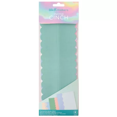 We R Makers Könyvgerinc ragasztócsíkkal - Binding Spine - Diecut - Thermal Cinch (6 db)