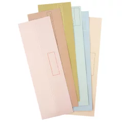   We R Makers Könyvgerinc ragasztócsíkkal - Binding Spine - Label - Thermal Cinch (6 db)