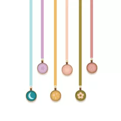   We R Makers Könyvjelző - Bookmarks - Charms - Thermal Cinch (6 db)