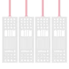 We R Makers Könyvjelző - Bookmarks - Stencils - Thermal Cinch (4 db)