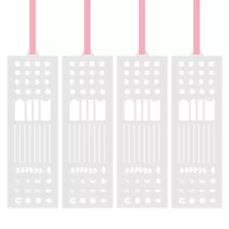 We R Makers Könyvjelző - Bookmarks - Stencils - Thermal Cinch (4 db)