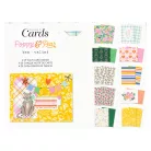 American Crafts Üdvözlőlap készlet - Bea Valint - Poppy and Pear - Boxed Cards (1 csomag)