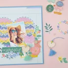 American Crafts Díszítőelem - Bea Valint - Poppy and Pear - Kit - Gold Foil - Embellishment (1 csomag)