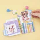 American Crafts Virágos csipesz - Bea Valint - Poppy and Pear - Flower Clothespins - Embellishment (6 db)