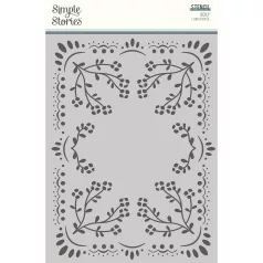   Simple Stories Stencil 6"x8" - Doily - Remember (1 db)