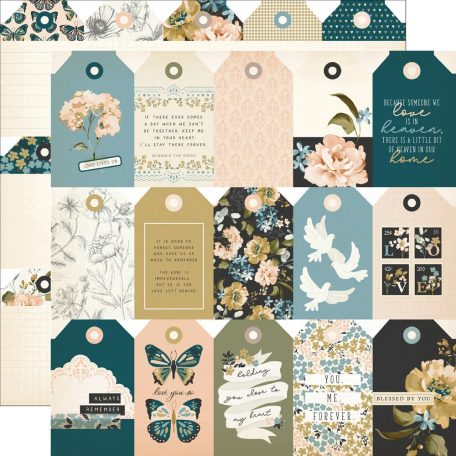 Simple Stories Scrapbook papírkészlet 12" (30 cm) - Collection Kit - Remember (1 csomag)