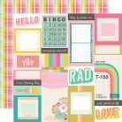 Simple Stories Scrapbook papírkészlet 12" (30 cm) - Collection Kit - True Colors (1 csomag)